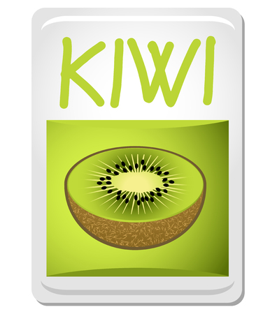 Kiwi juiceのイラスト素材