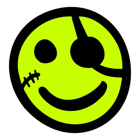 Funny pirateのイラスト素材