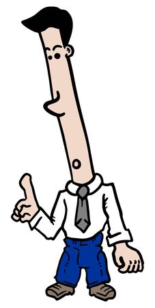 Creative boss drawのイラスト素材