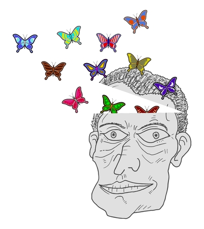 Color mental imaginativeのイラスト素材