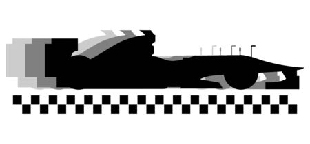 Racing speedのイラスト素材