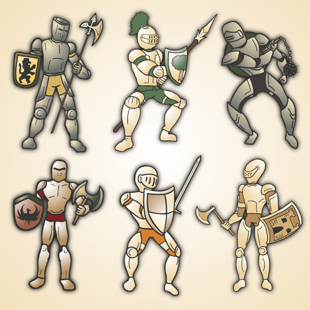 Medieval armorのイラスト素材