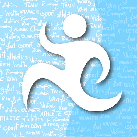 Creative puppet runnerのイラスト素材