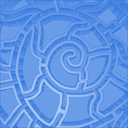 Snail art backgroundのイラスト素材