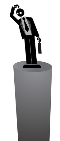 Quest business manのイラスト素材