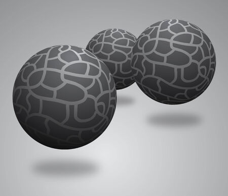 Three ballsのイラスト素材