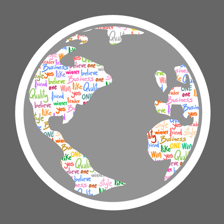 Art planet symbolのイラスト素材