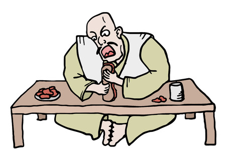 Fat manのイラスト素材