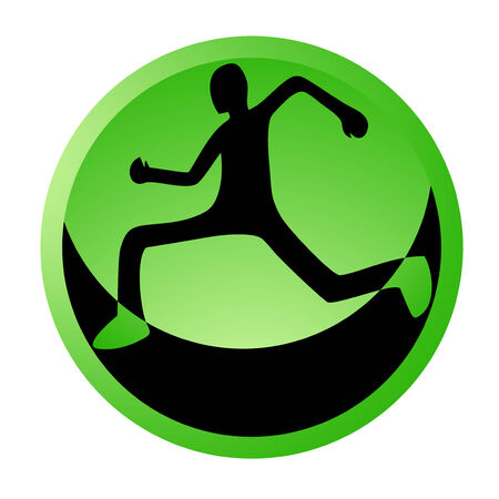 Icon runのイラスト素材