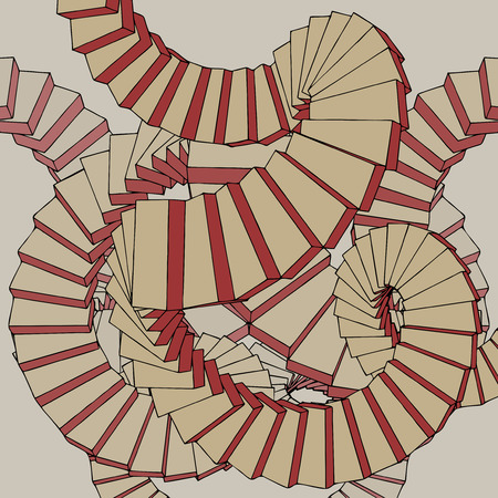 Creative buildingのイラスト素材