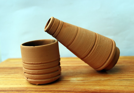 Stone bottle elementsの写真素材