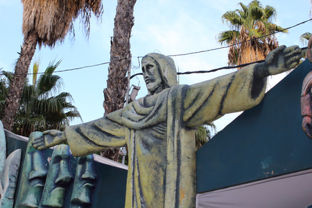 Jesus statueのeditorial素材