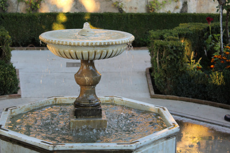 Vintage fountainの写真素材