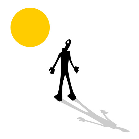 Imaginative sunのイラスト素材