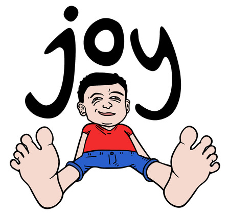 Joy boyのイラスト素材