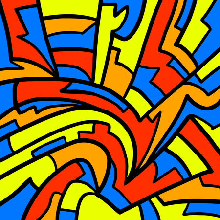 Color art wallpaperのイラスト素材