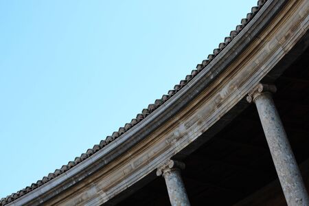 Ancient architecture detailの写真素材