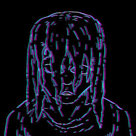 Visual characterのイラスト素材