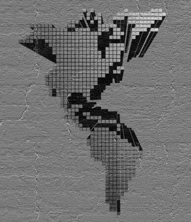 American art mapの写真素材