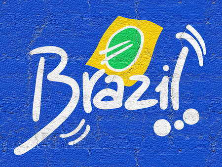Brazil art symbolの写真素材
