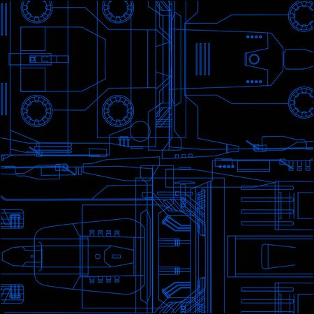 engineering backgroundのイラスト素材