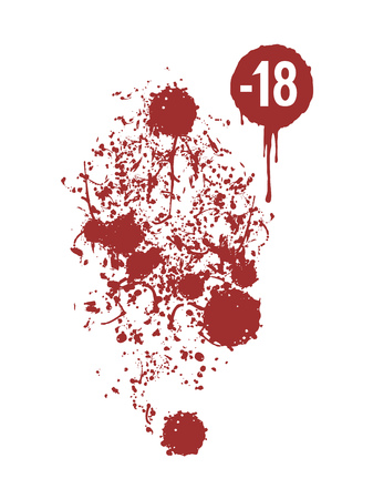 gore content symbolのイラスト素材