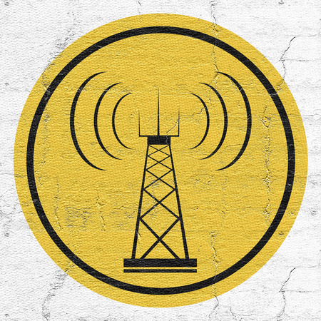 Antenna iconの写真素材