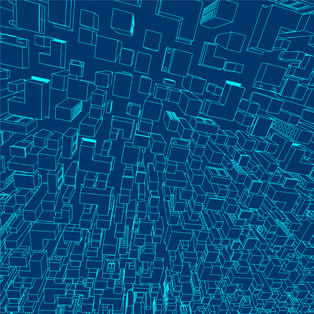 imaginative pieces backgroundのイラスト素材