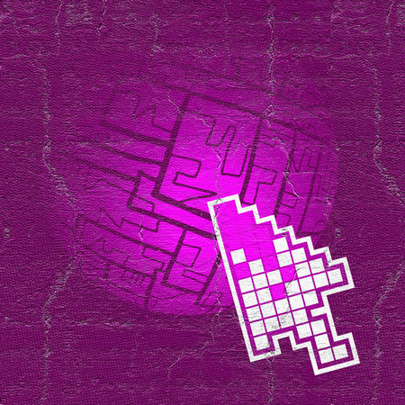 Pink webの写真素材