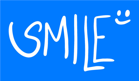 smile icon illustrationのイラスト素材