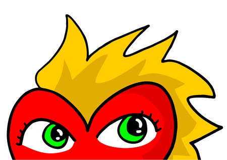 nice eyesのイラスト素材