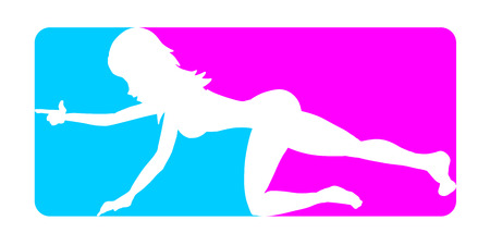 nice woman symbolのイラスト素材