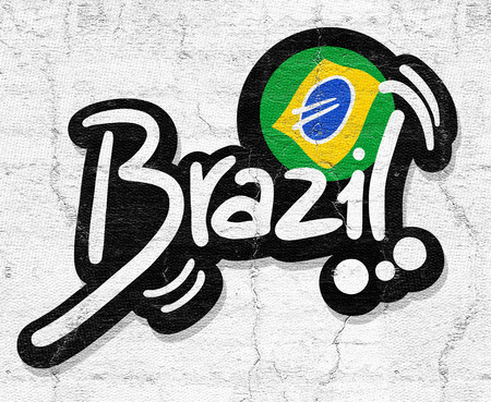 Emblem brazilの写真素材