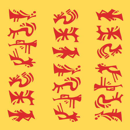 fantasy symbolsのイラスト素材