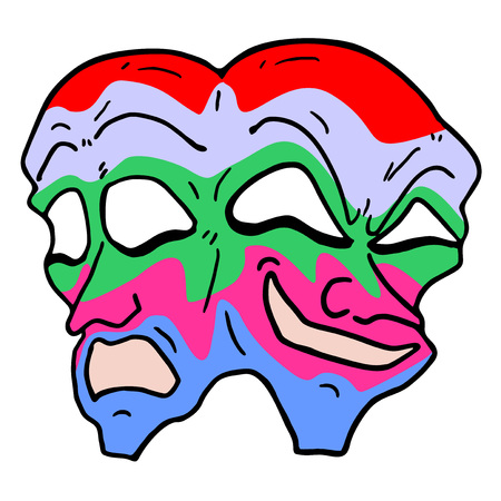 color facesのイラスト素材