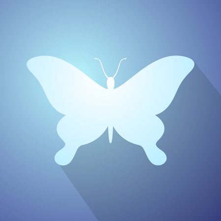imaginative butterfly iconのイラスト素材