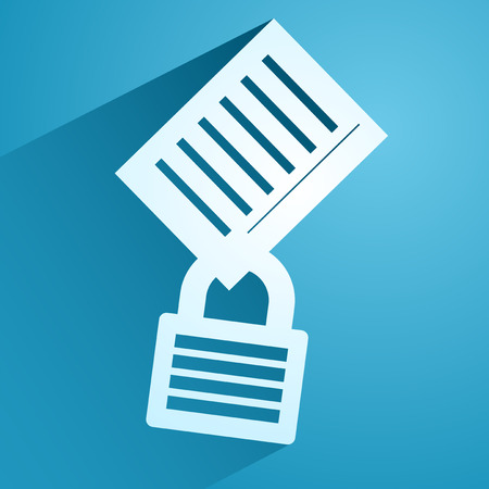 private document symbolのイラスト素材