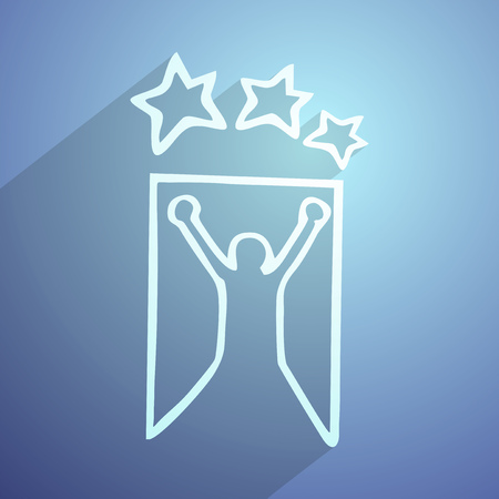 winner iconのイラスト素材