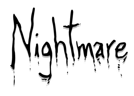 nightmare symbolのイラスト素材