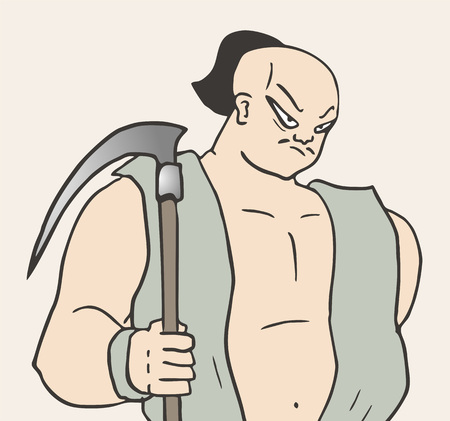 Cartoon character drawのイラスト素材