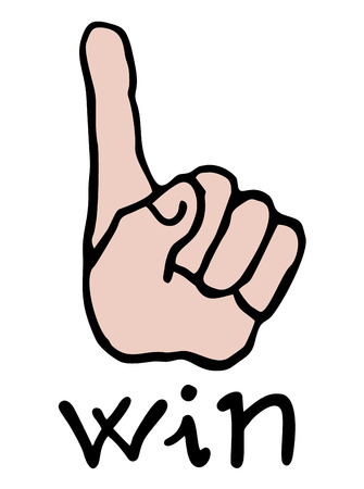 win symbolのイラスト素材