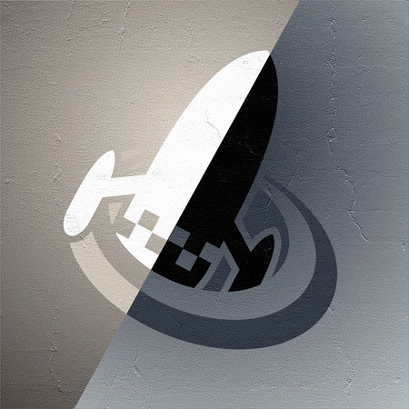 spaceship symbolの写真素材