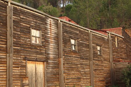 wood houseのeditorial素材