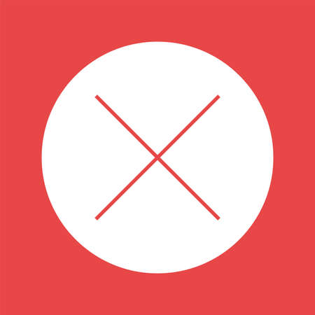 no pass iconのイラスト素材