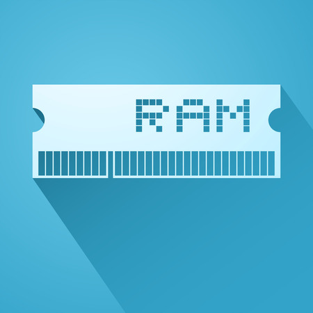 RAM memory symbolのイラスト素材