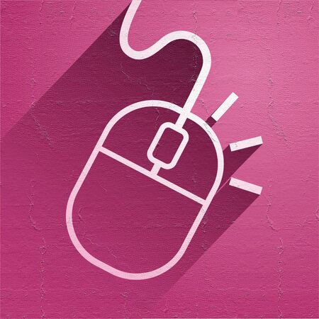 computer mouse symbolの写真素材