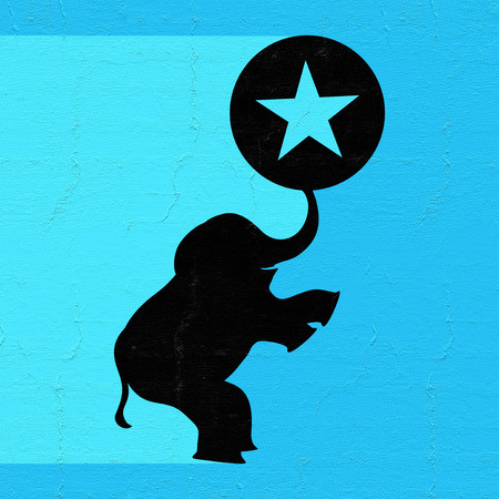 imaginative circus symbolの写真素材