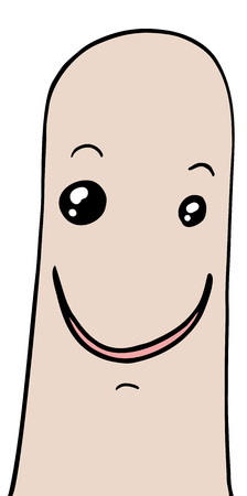 happy expressionのイラスト素材