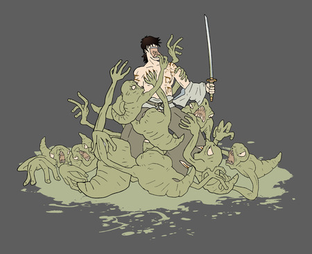 Cartoon characterのイラスト素材