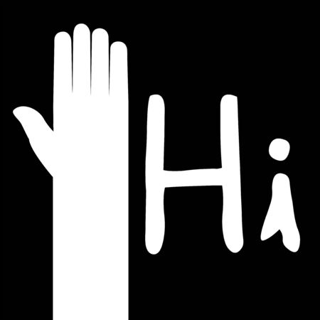 hello symbolのイラスト素材